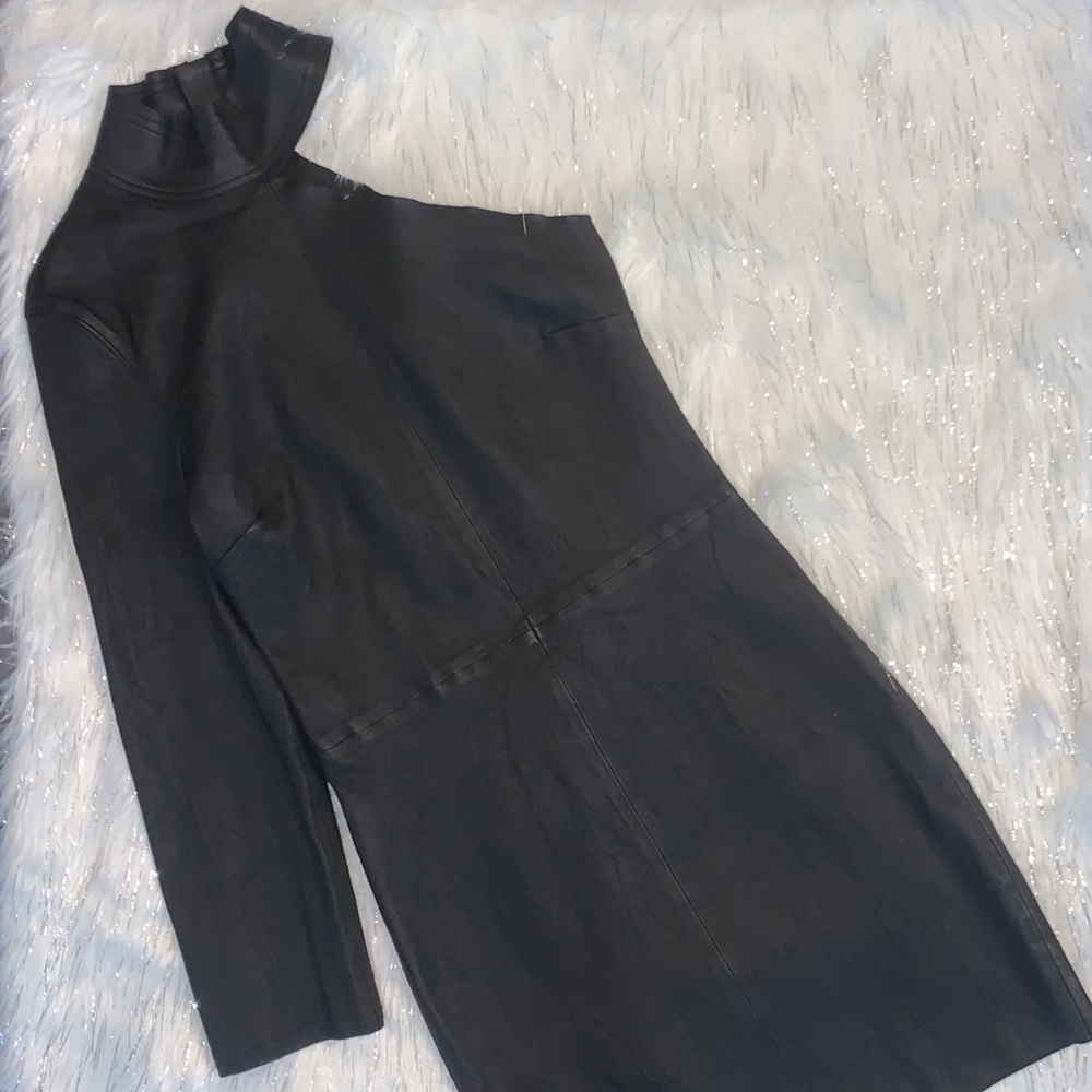 *Runs Small* RtA Leather Dress - Picture 6 of 12